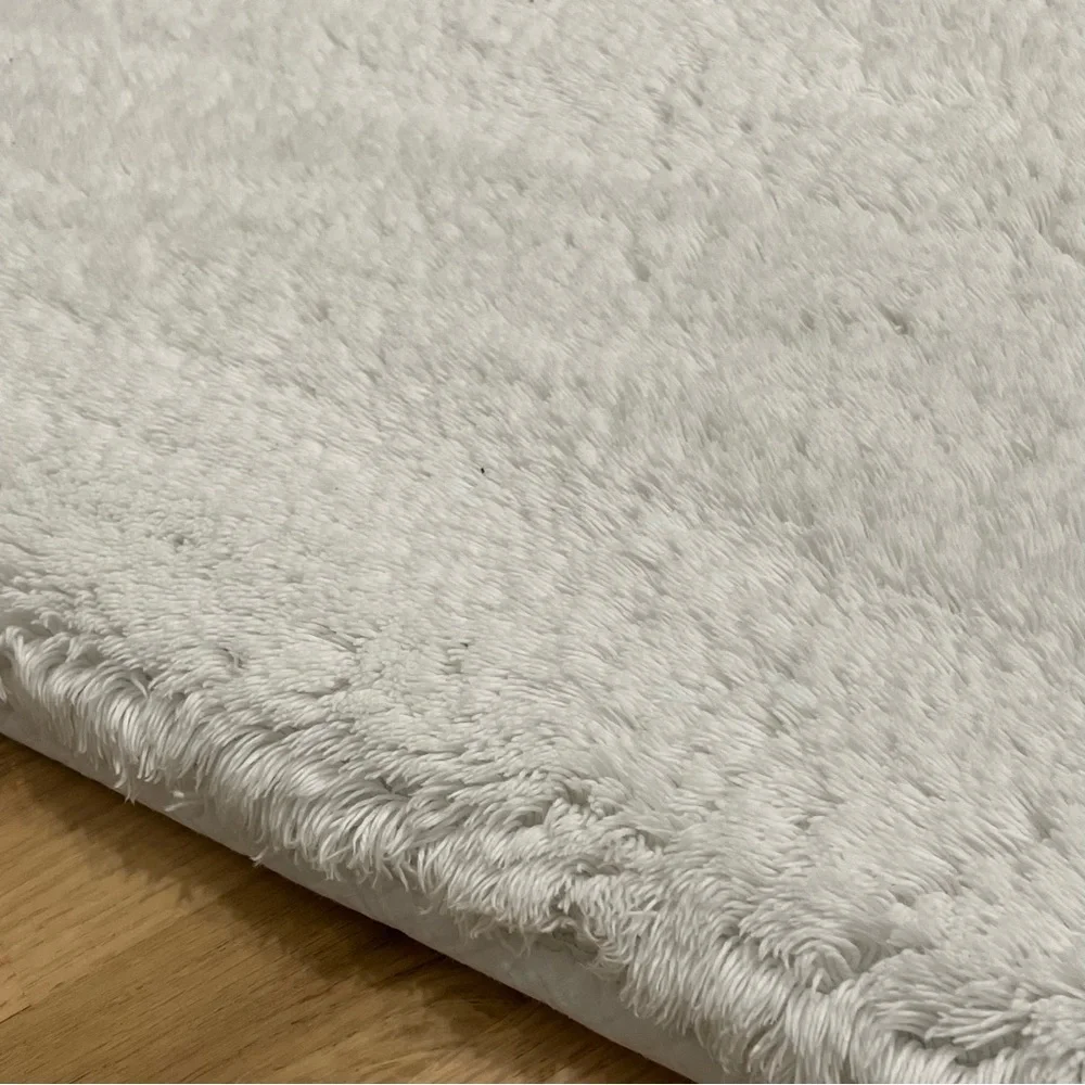 Hudson Park Collection beath Mats with Super Soft Insert Cotton